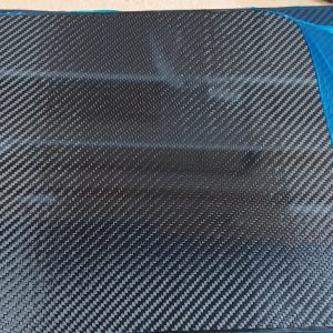 Carbon Sheet Twille Gloss 1.5x300x300mm