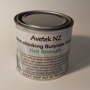 Avetekl Non-shinking Butyrate Dope Half Strength 250ml