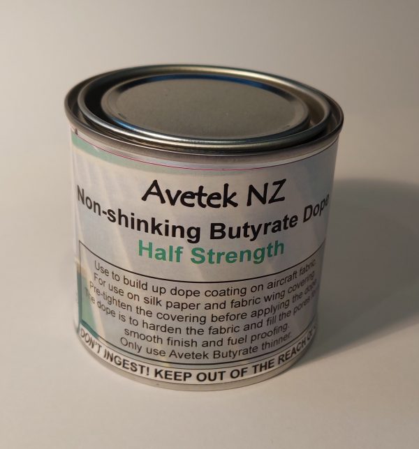 Avetekl Non-shinking Butyrate Dope Half Strength 250ml