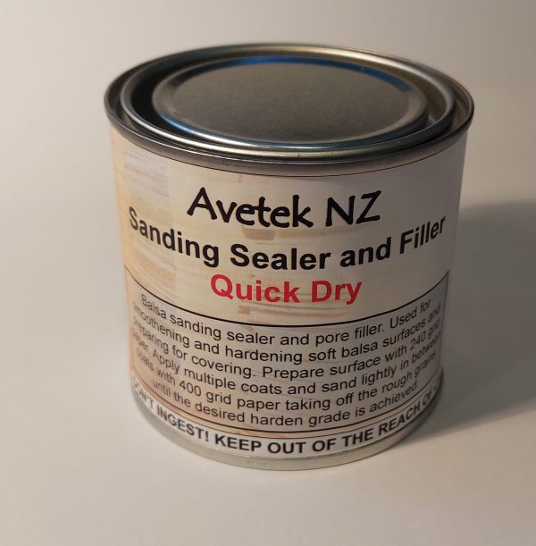 Avetek Butyrate Sanding Sealer and Filler 250ml
